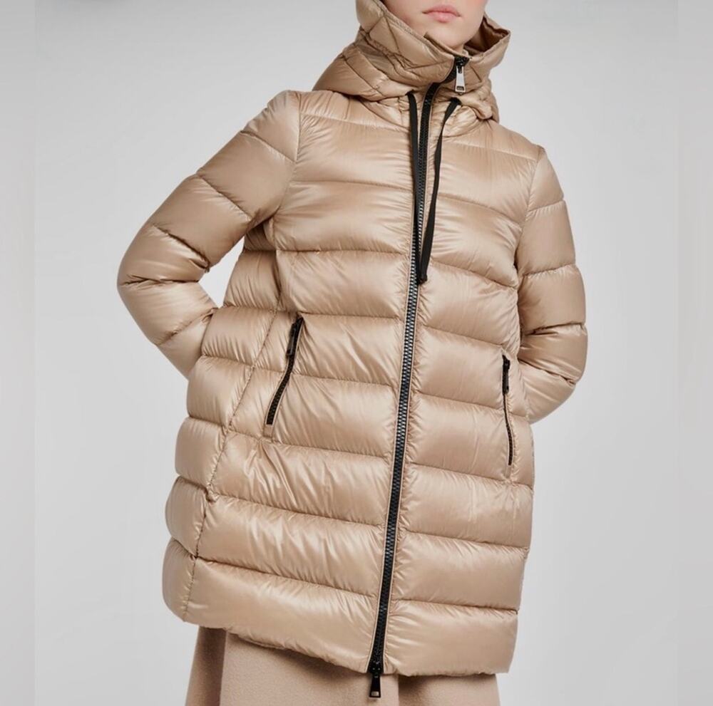 SZ 0 Moncler Suyen Giubbotto Medium Brown